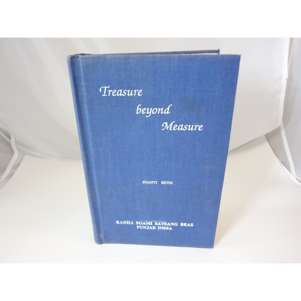 Treasure Beyond Measure by Shanti Sethi Limited Second Edition 1991 Hardcover